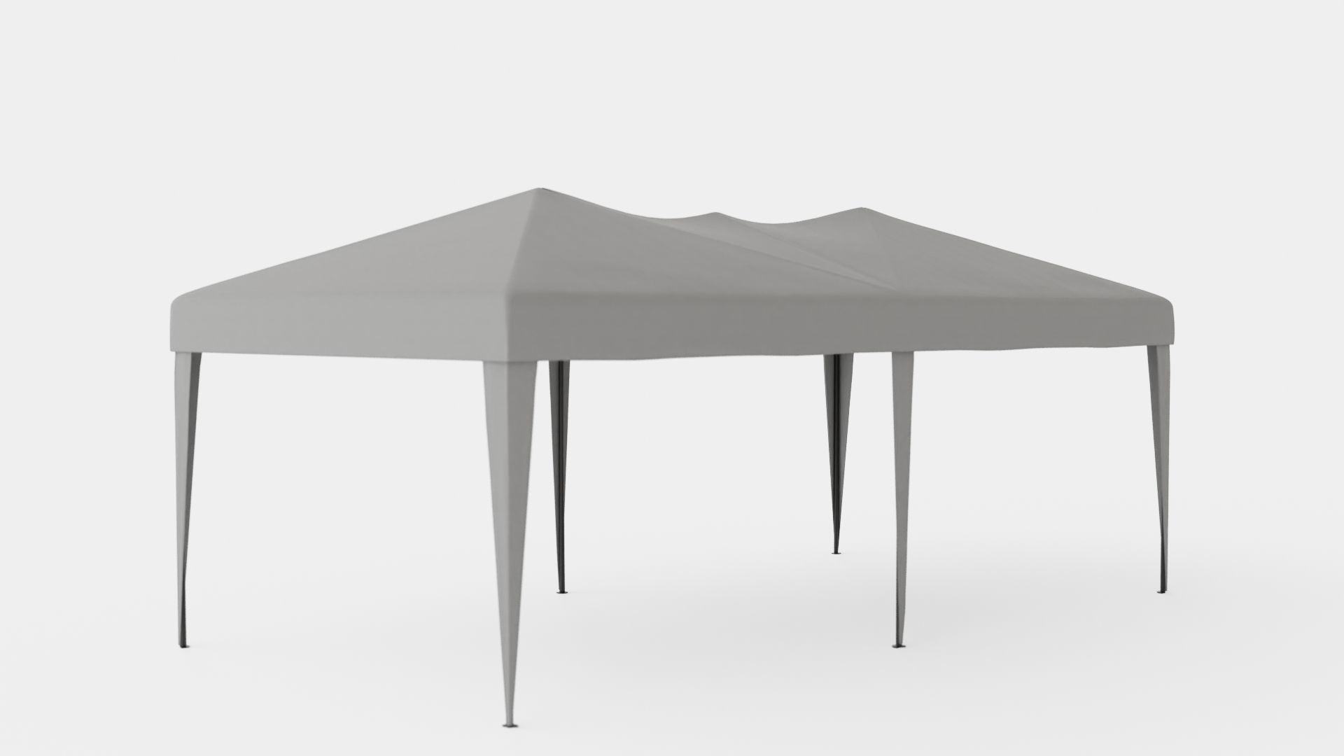Easy up Pergola Low-poly 3D model_3