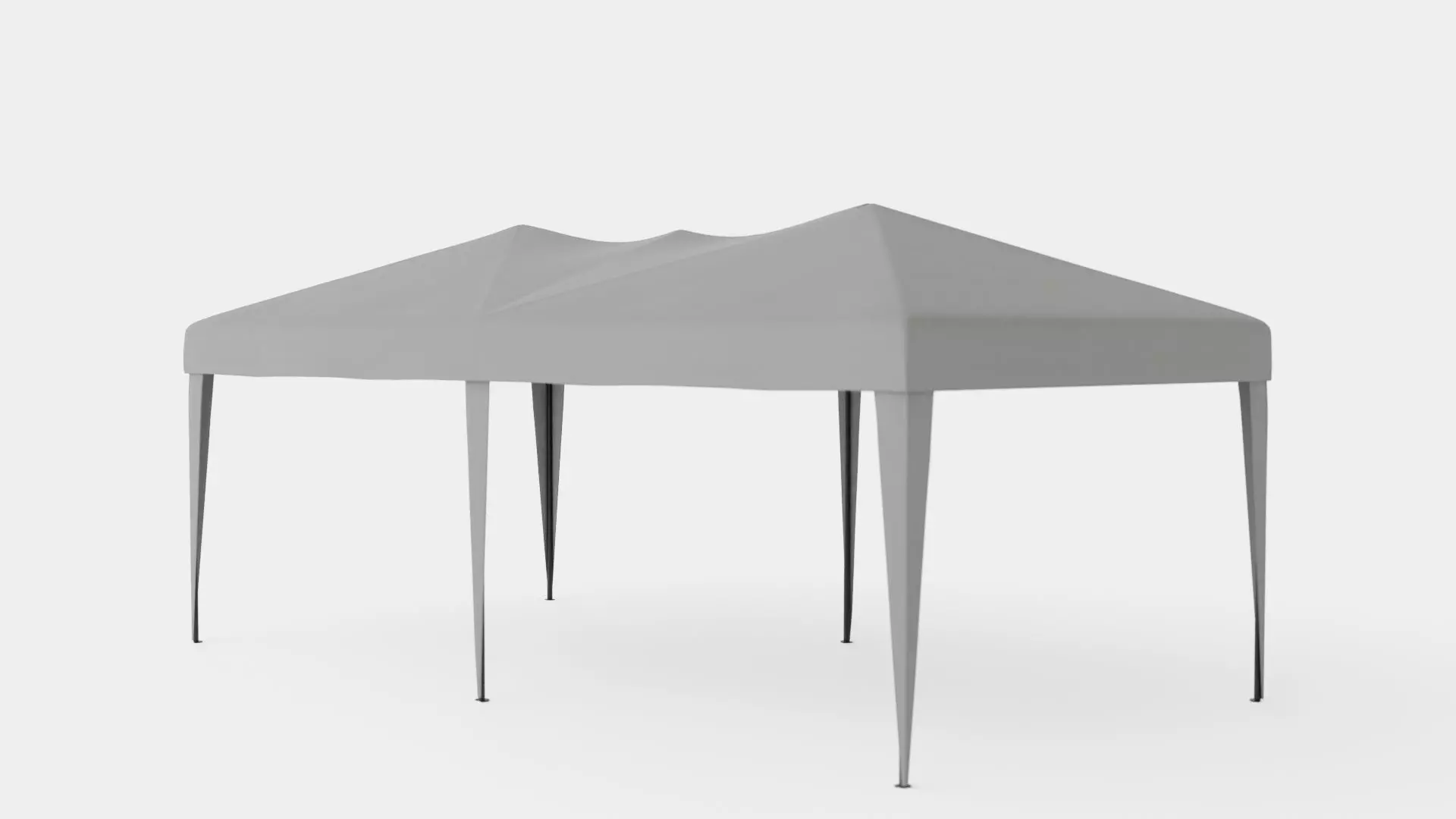 Easy up Pergola Low-poly 3D model_0