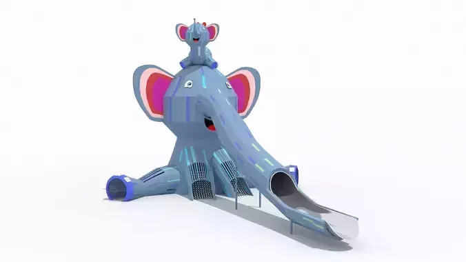 Dumbo Theme Park 3D model
