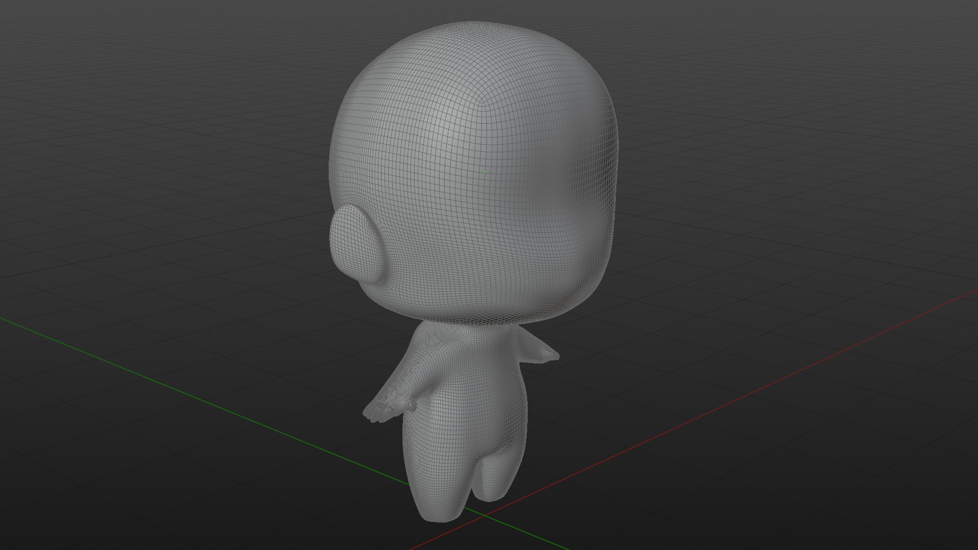 Base Chibi Model Free 3D model_8