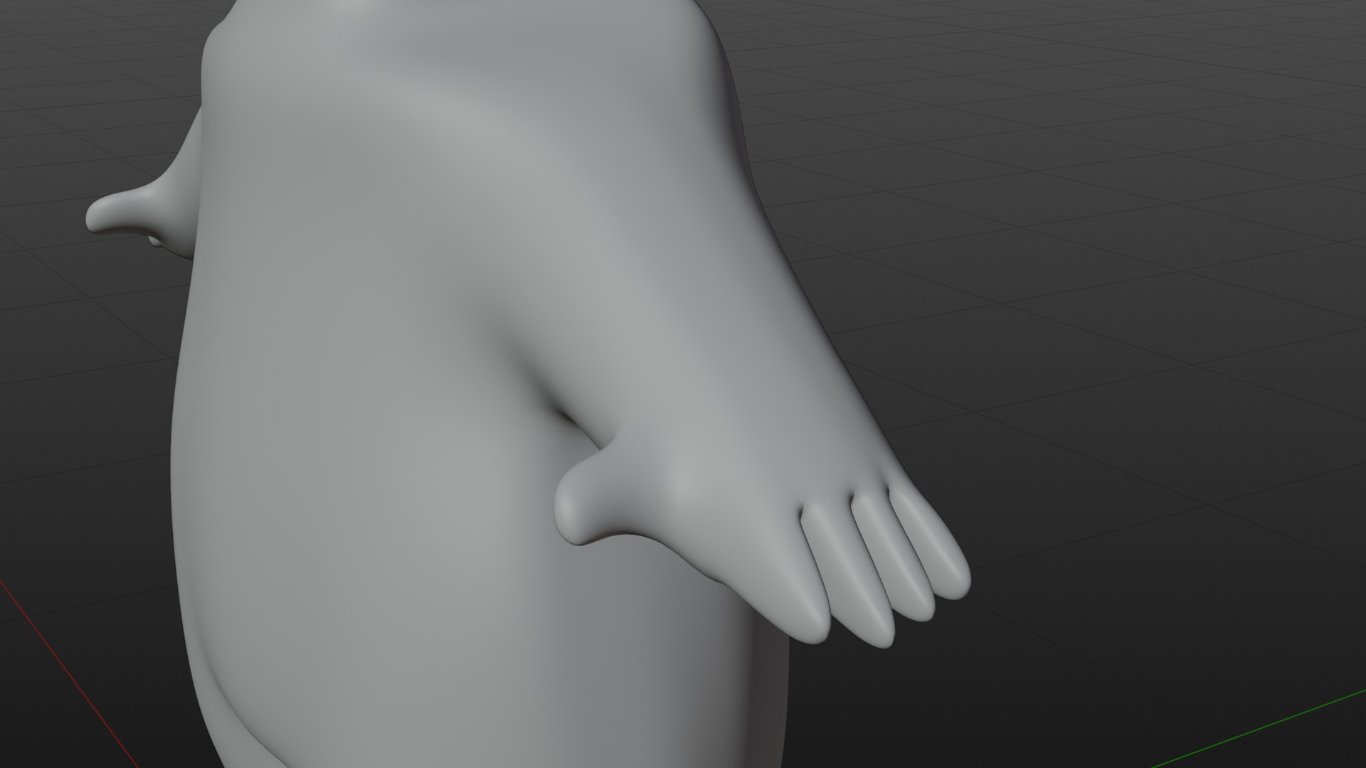 Base Chibi Model Free 3D model_7