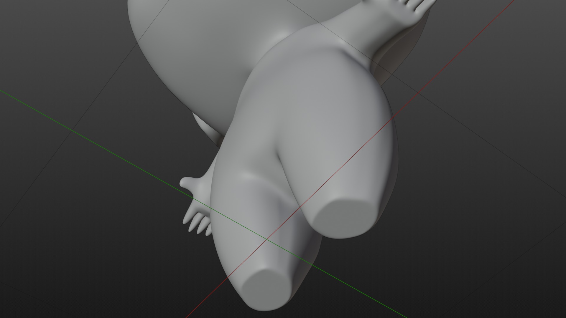 Base Chibi Model Free 3D model_5