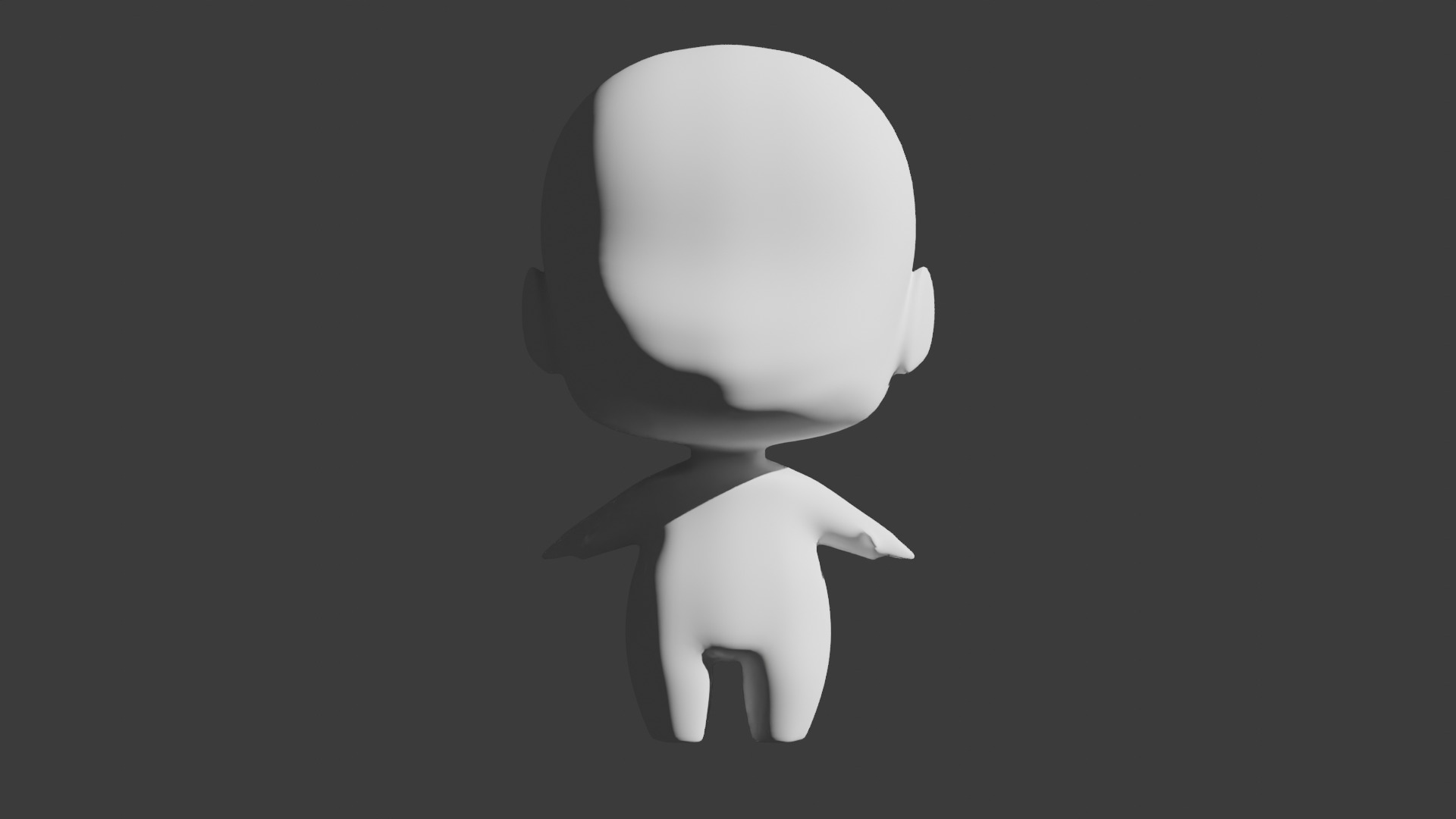 Base Chibi Model Free 3D model_3