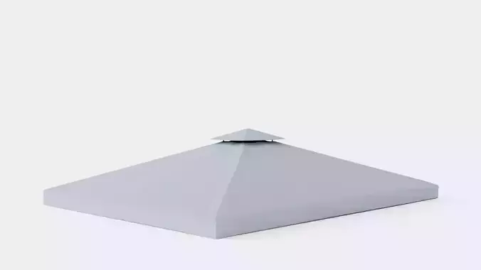 Roma Roof Low-poly 3D model