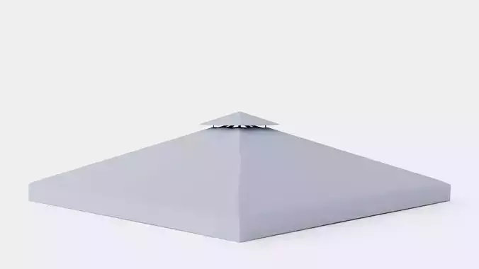 Roma Roof Low-poly 3D model