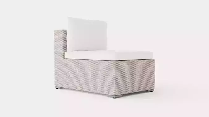 Asker Lounge Mid Low-poly 3D model