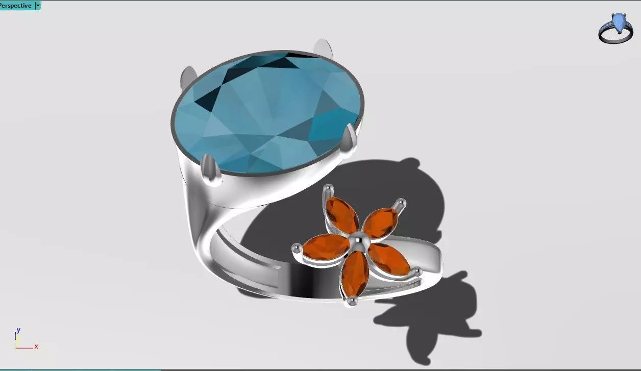 ring bypass 3D print model_0