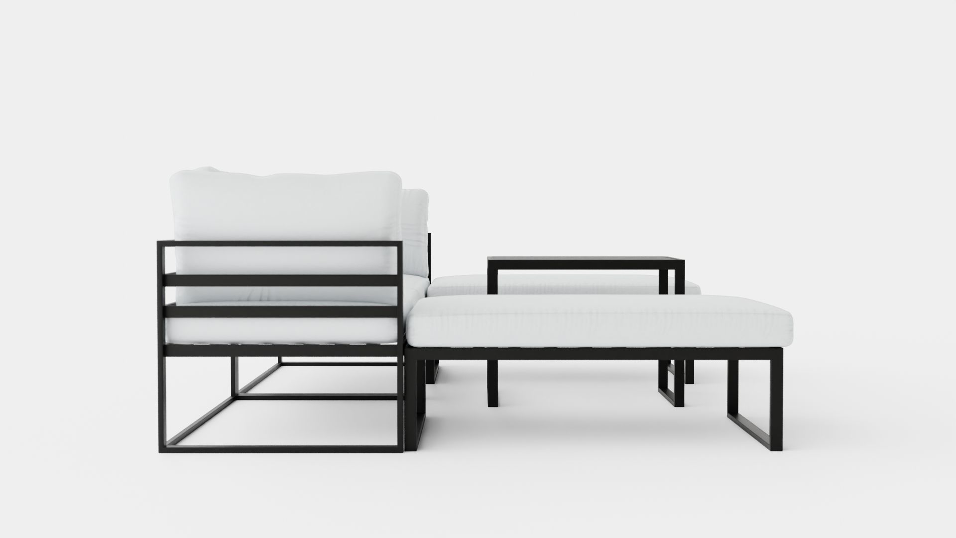 Wexford Corner Set Low-poly 3D model_2