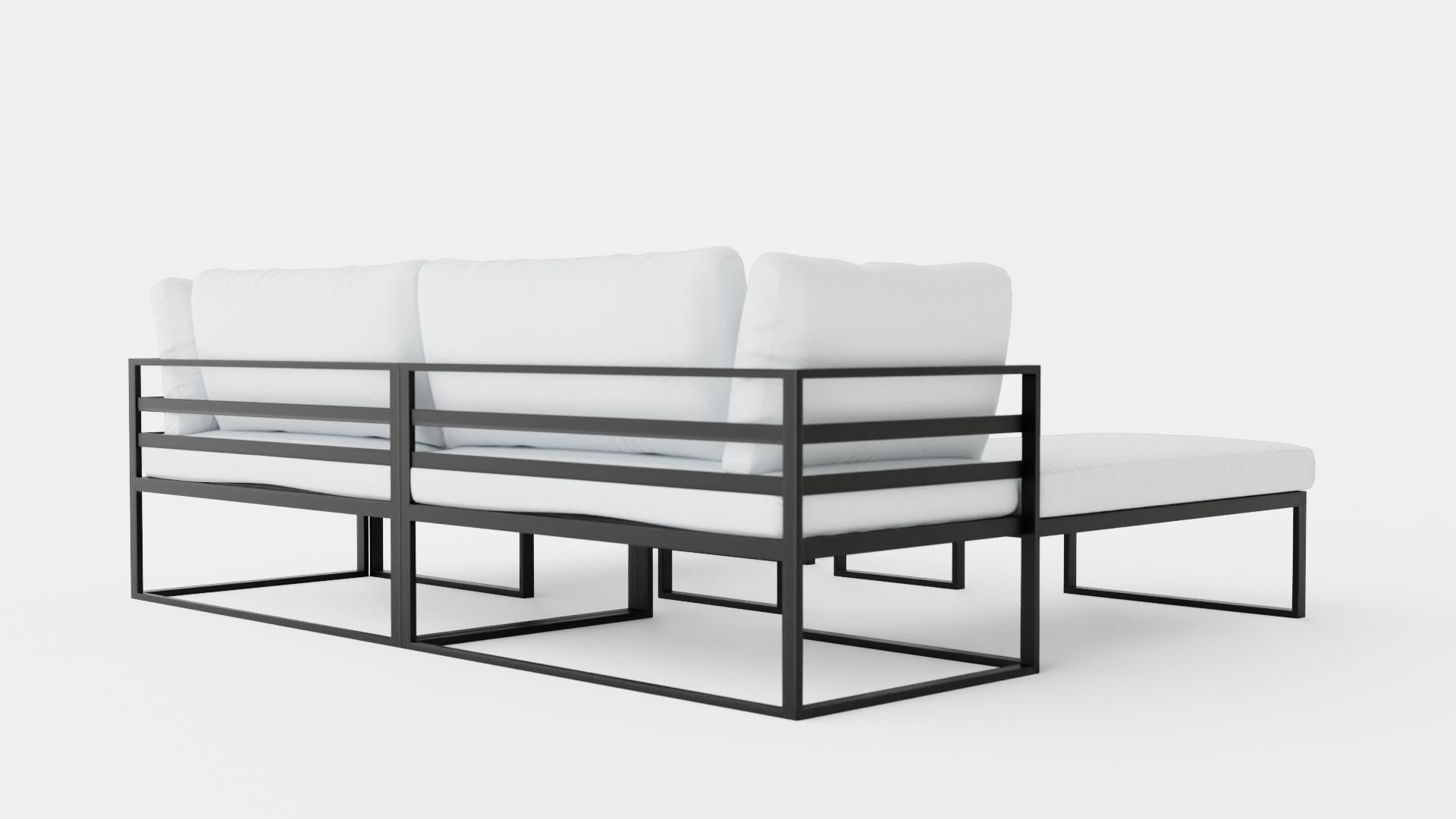 Wexford Corner Set Low-poly 3D model_3