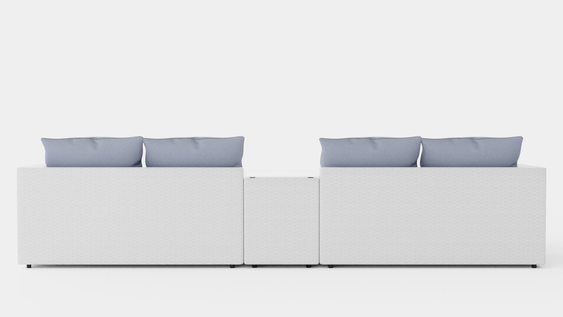 Havana Lounge Set Low-poly 3D model_4