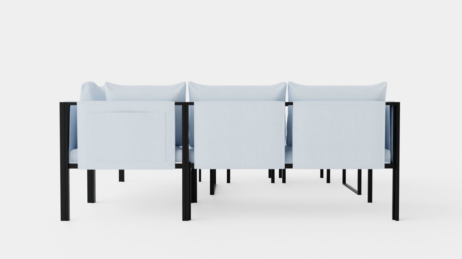 Bertonico Corner Set Low-poly 3D model_2