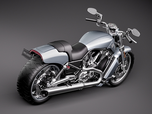 Harley Davidson V-ROD Muscle 3D model_9