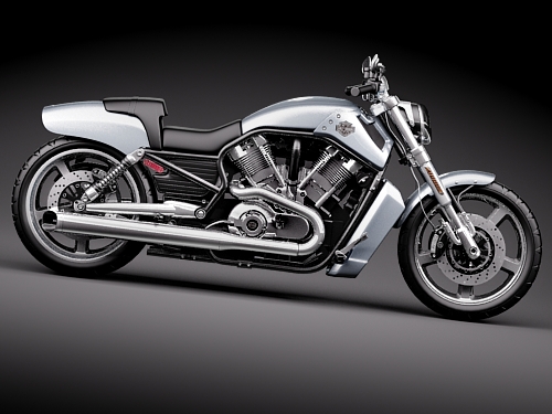 Harley Davidson V-ROD Muscle 3D model_7