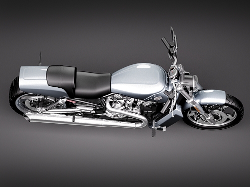 Harley Davidson V-ROD Muscle 3D model_11