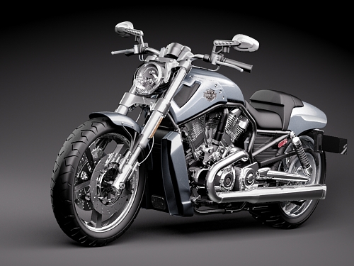 Harley Davidson V-ROD Muscle 3D model_8