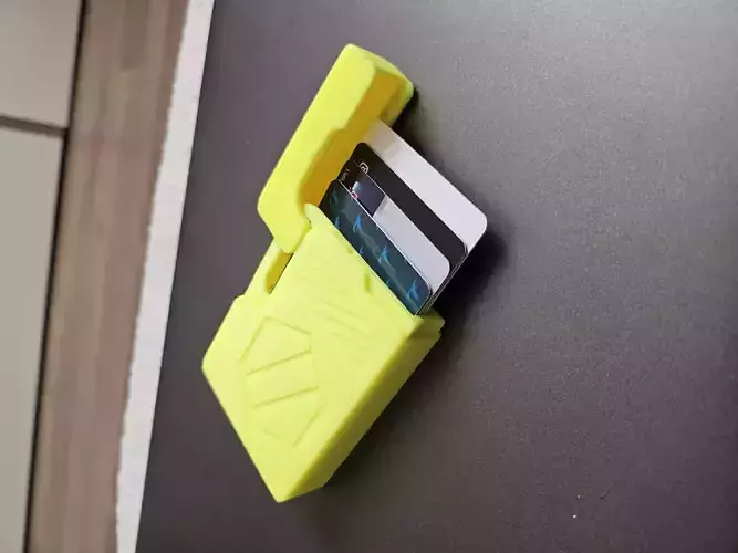 3d print wallet for credit-debit card 
