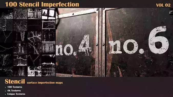 100 Stencil Imperfection-VOL 02  
