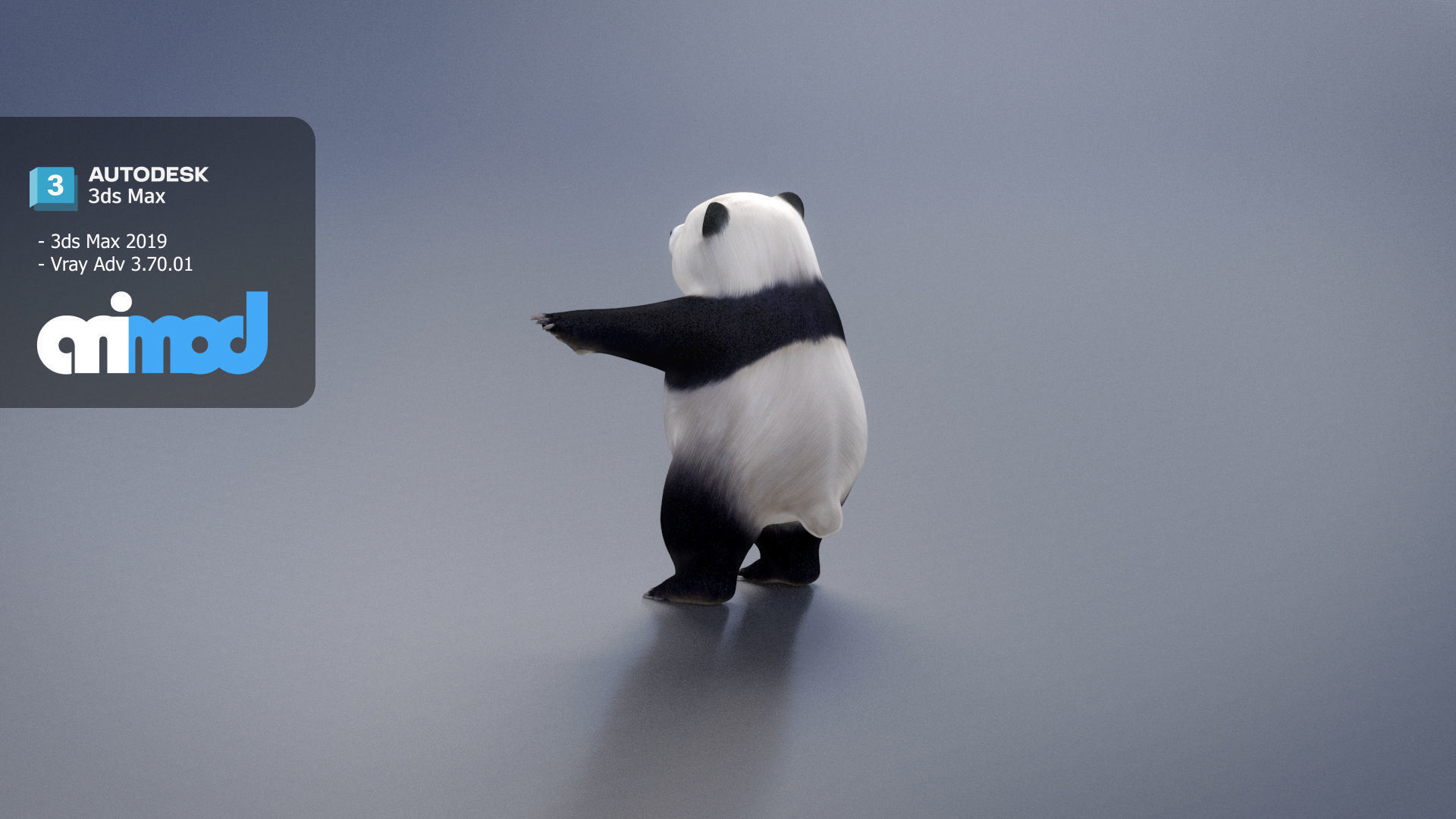 Panda 3D model_4