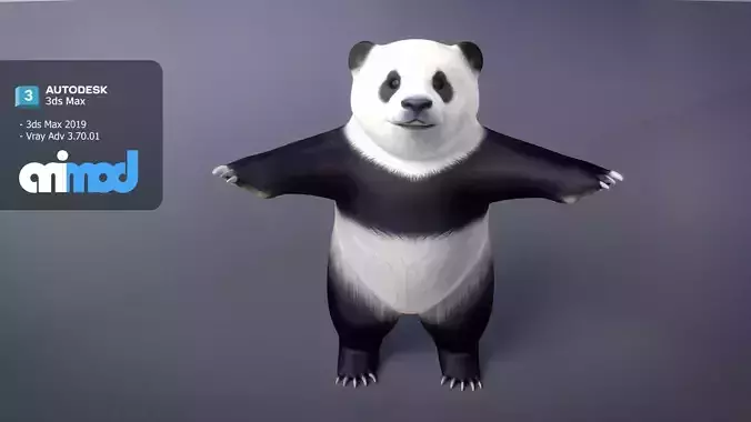 Panda 3D model