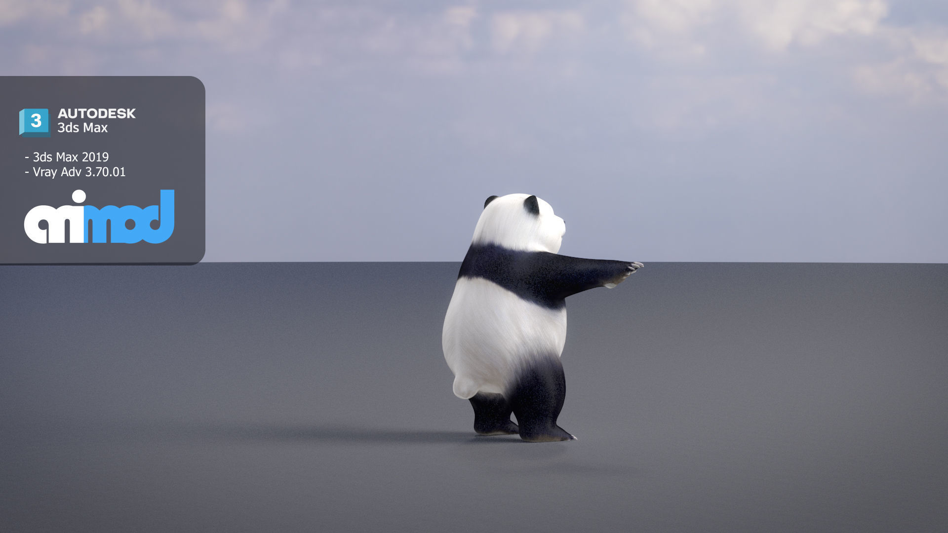 Panda 3D model_3