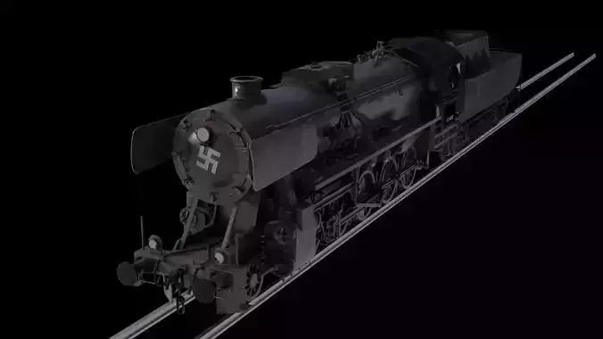 BR-52 Train dears please help by buying 3D model