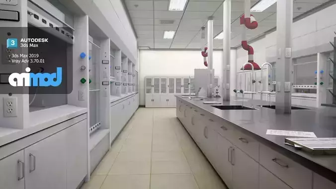 Laboratory 3D model