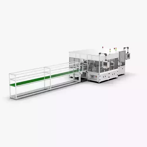 Automatic Circuit Board Robot Handling and Testing Machine 3D model
