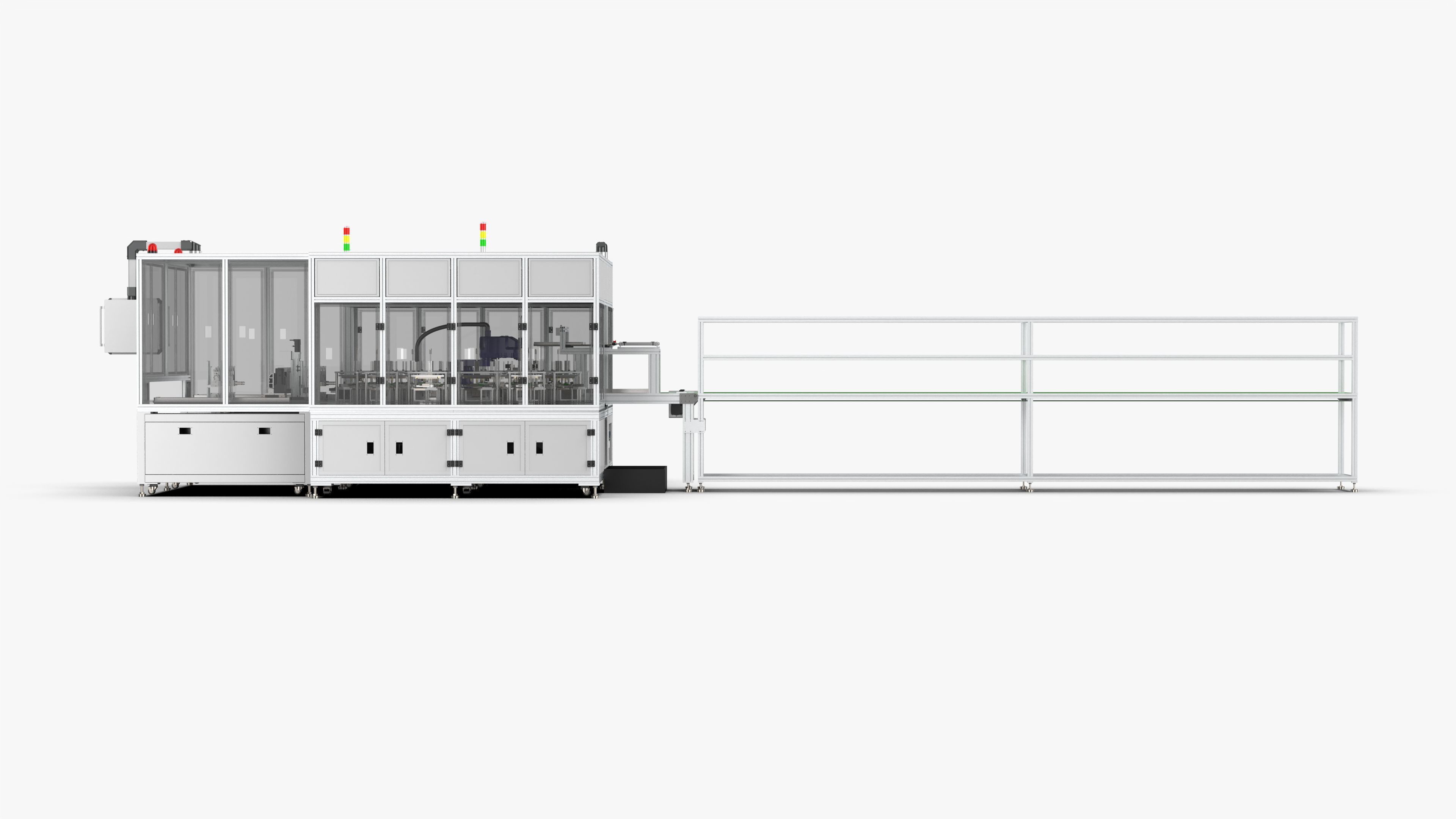 Automatic Circuit Board Robot Handling and Testing Machine 3D model_8