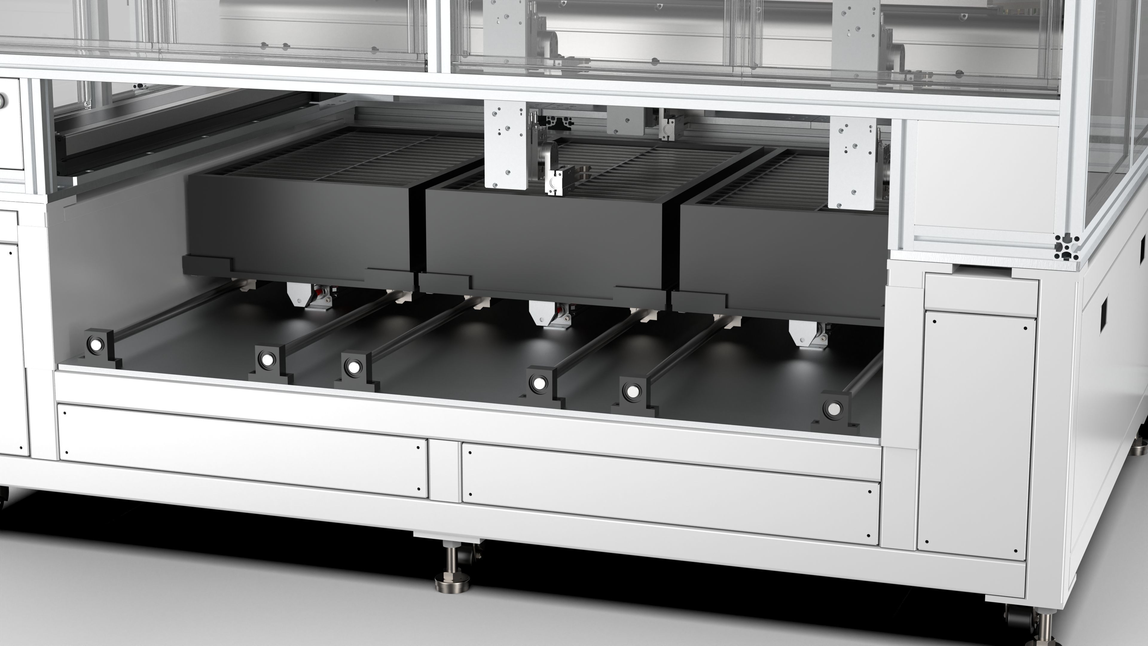 Automatic Circuit Board Robot Handling and Testing Machine 3D model_12