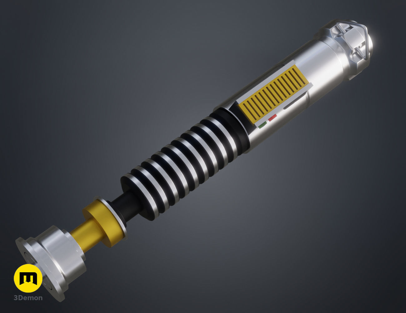 Luke Skywalker lightsaber 3D print model_8