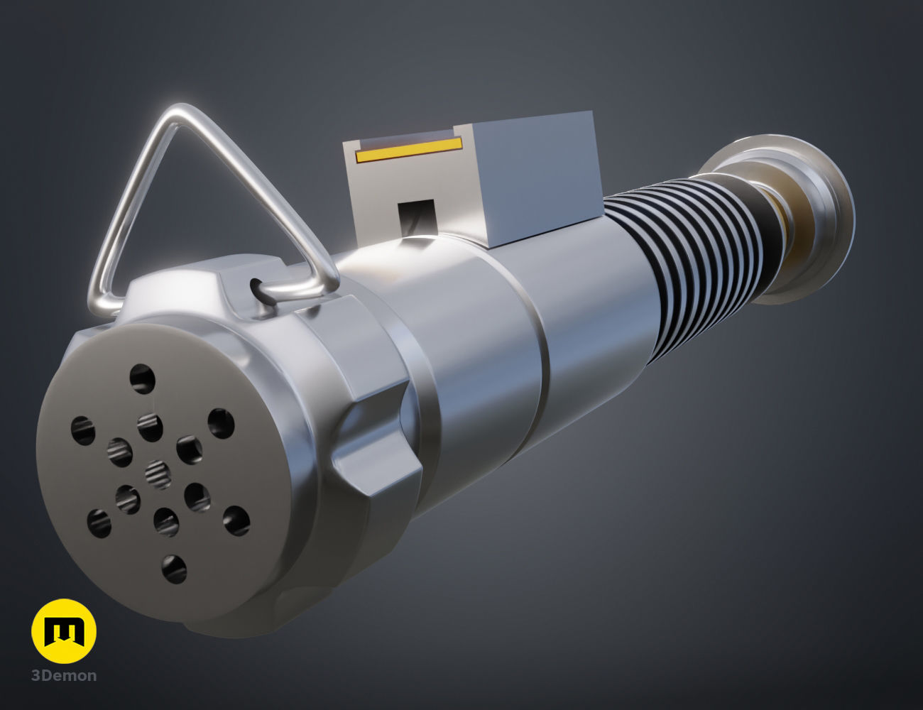 Luke Skywalker lightsaber 3D print model_9