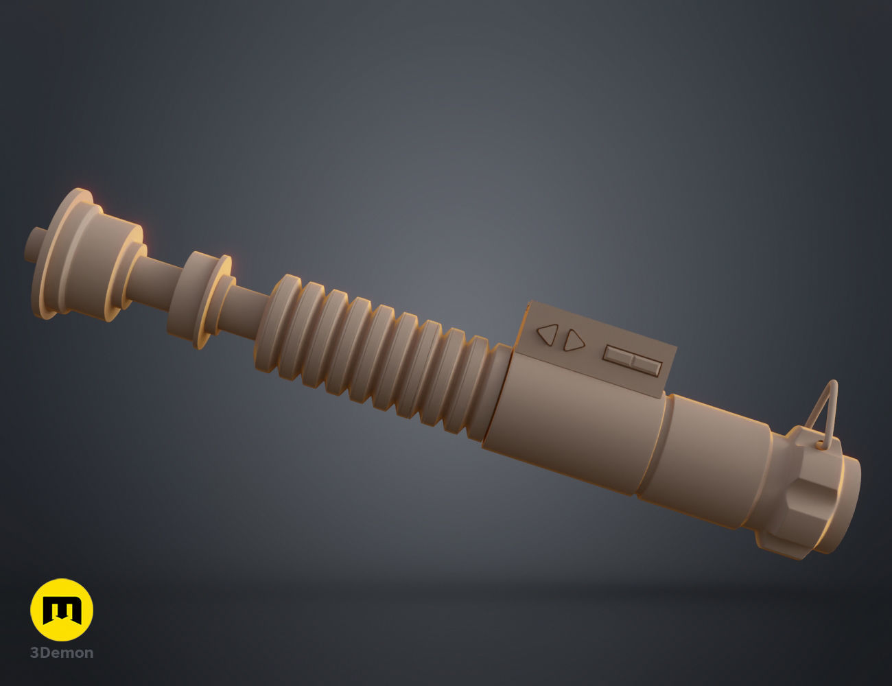 Luke Skywalker lightsaber 3D print model_13