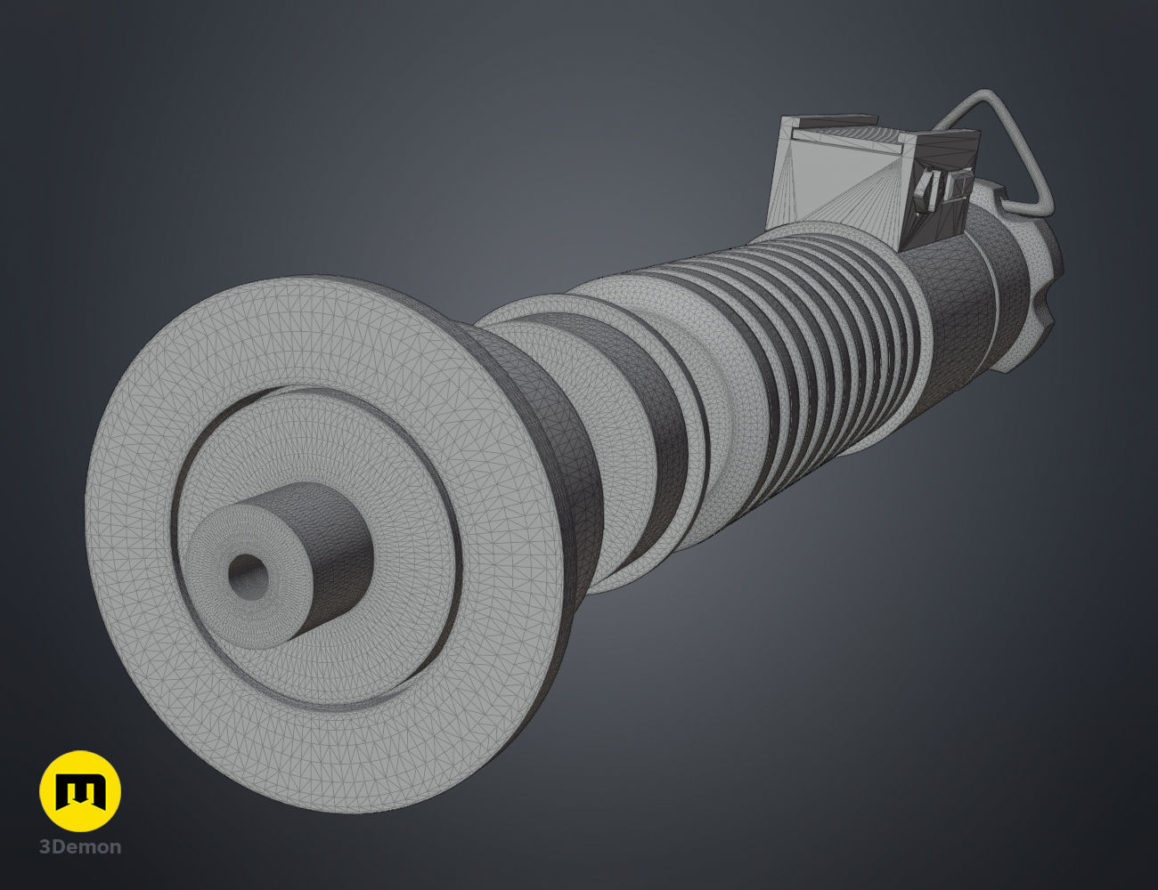Luke Skywalker lightsaber 3D print model_18