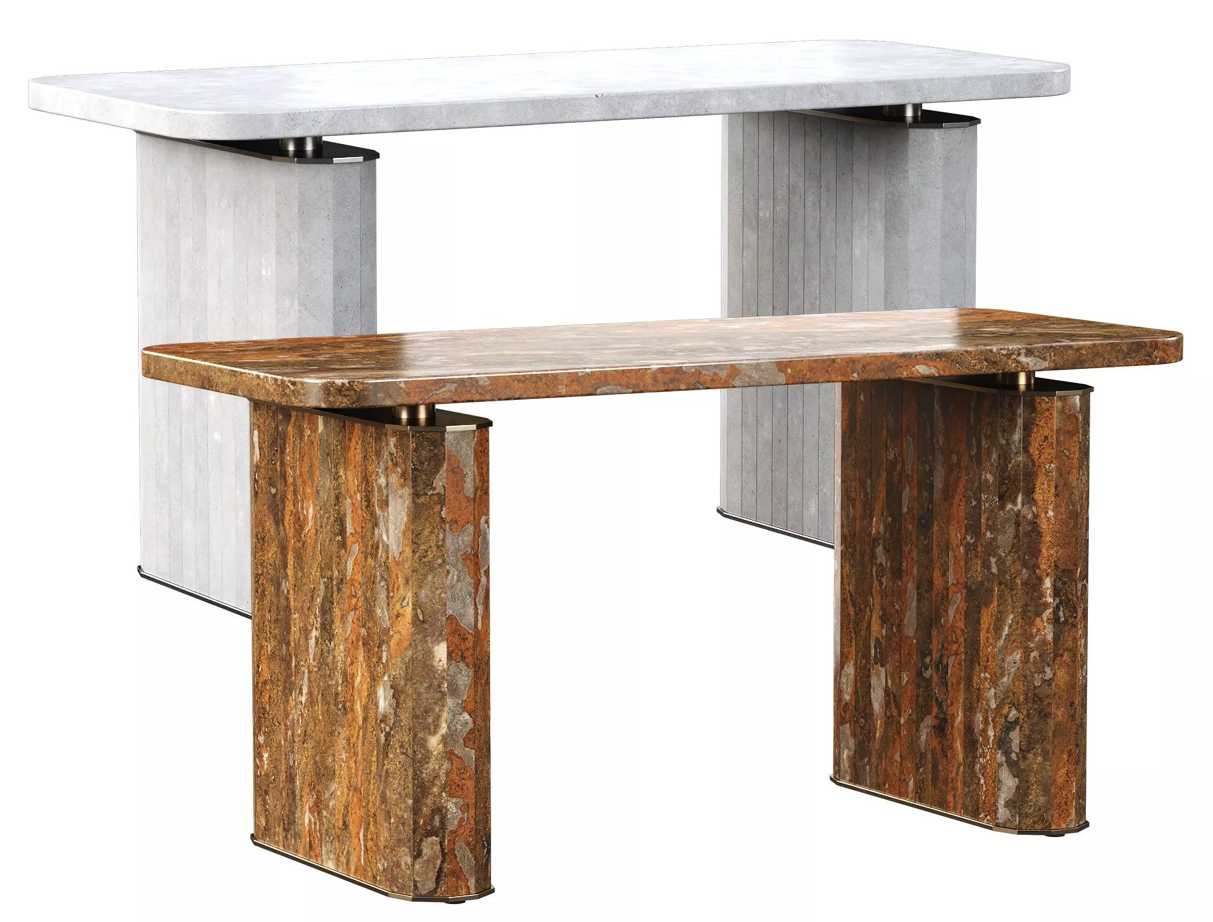 Oliva Console Table ST2  3D model_0