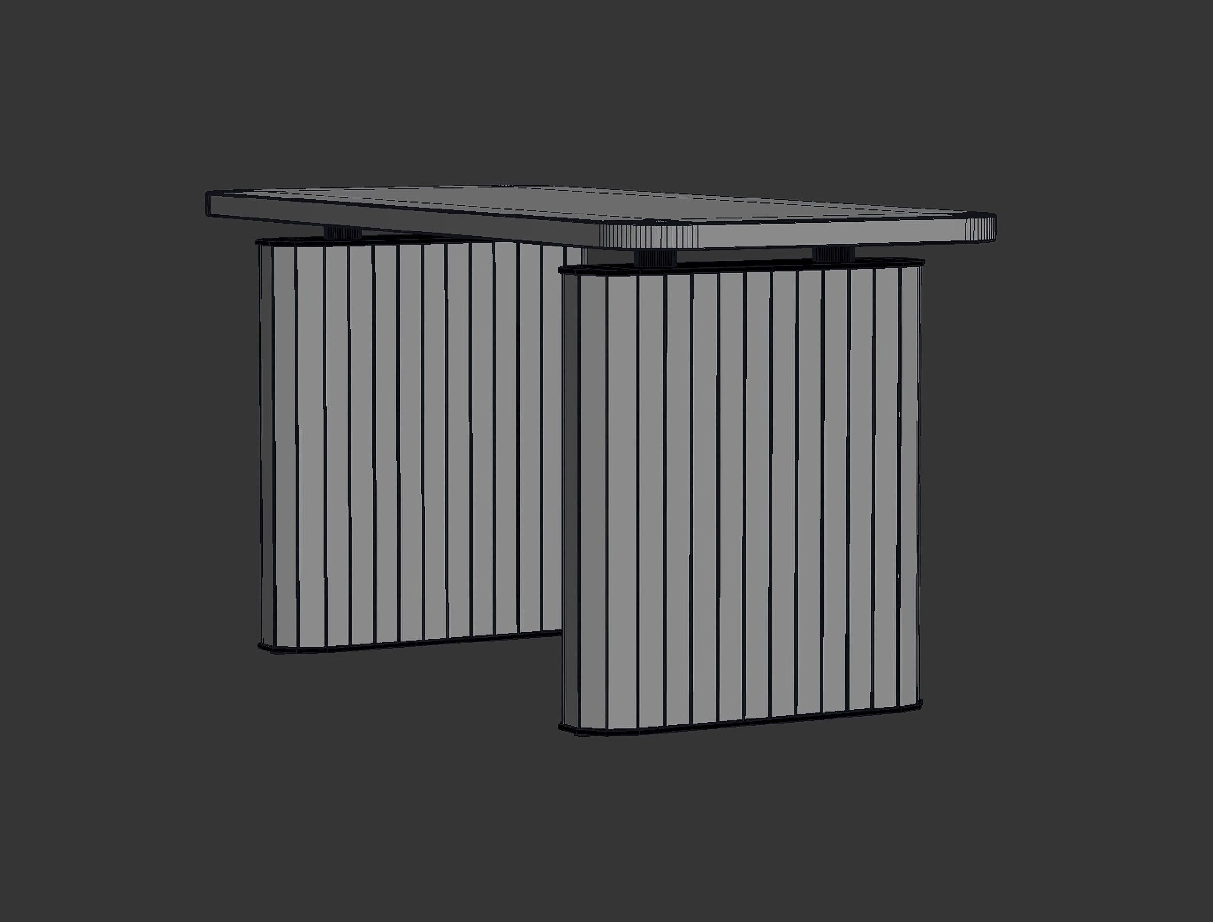 Oliva Console Table ST2  3D model_14