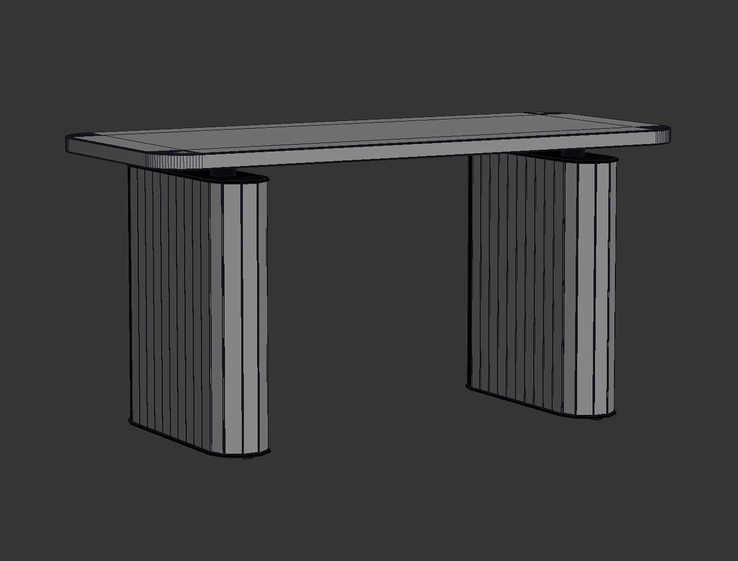 Oliva Console Table ST2  3D model_15