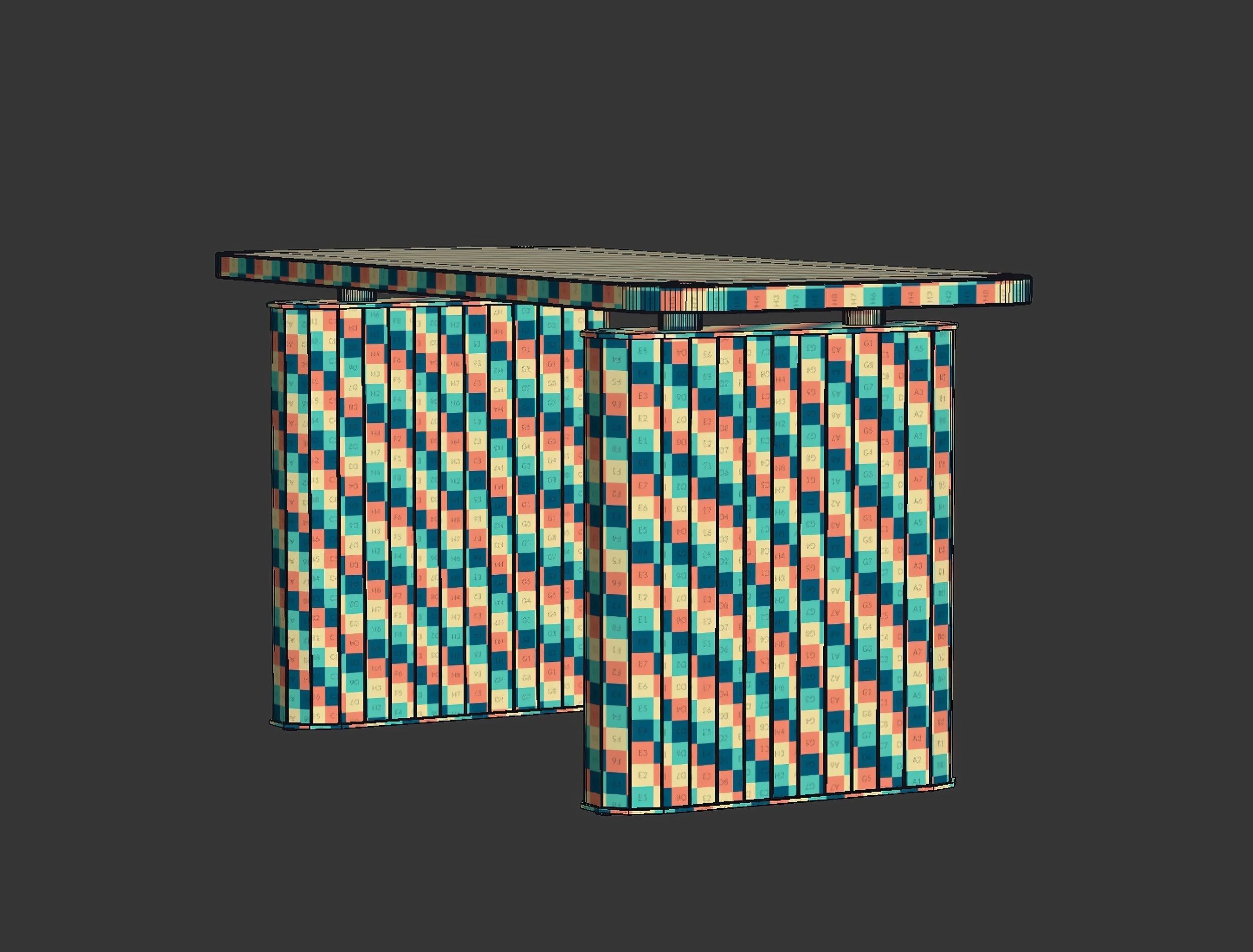 Oliva Console Table ST2  3D model_13