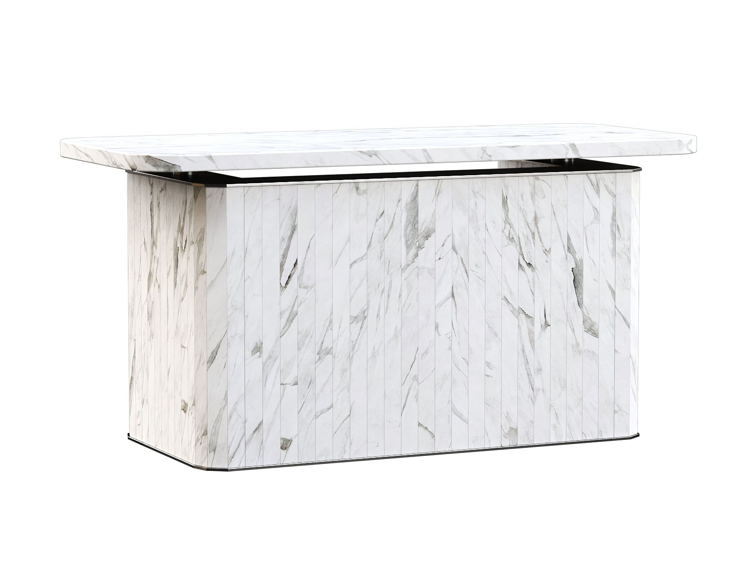 Oliva Reception table 3D model_1