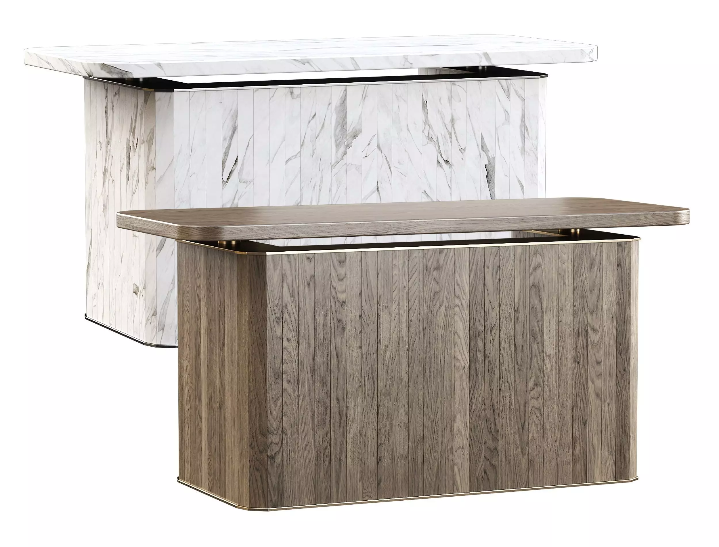 Oliva Reception table 3D model_0