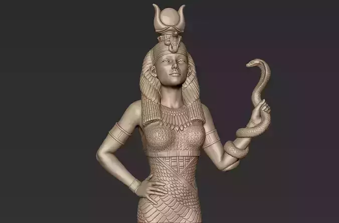 Egyptian Goddess Statue