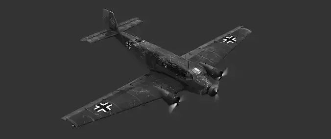 JU52 Germany dears please help by buying 3D model