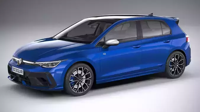 Volkswagen Golf R 2025 3D model