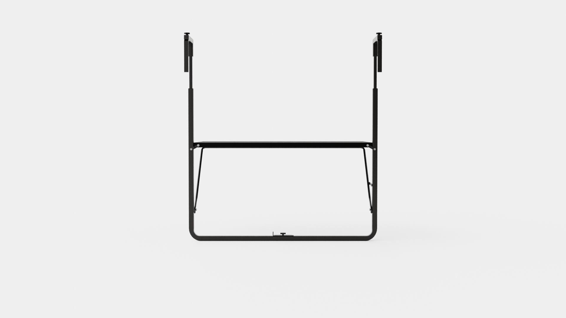 Salisbury Hanging Balcony Table Low-poly 3D model_4