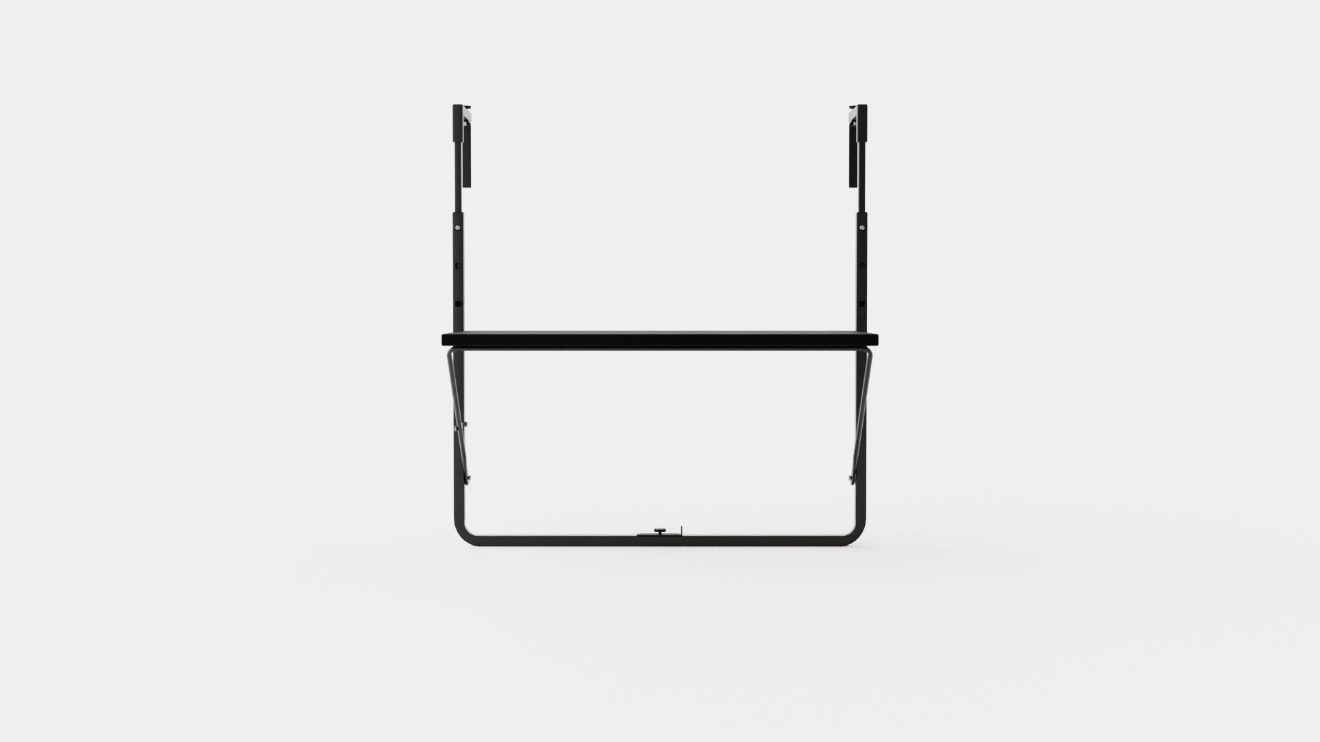 Salisbury Hanging Balcony Table Low-poly 3D model_1