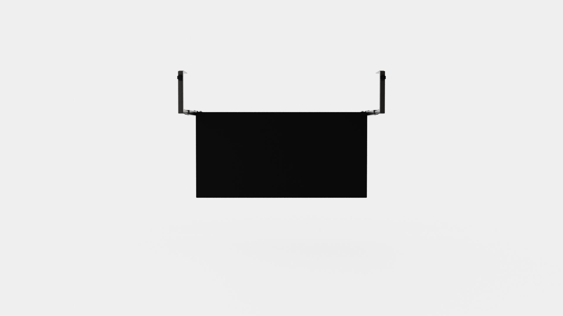 Salisbury Hanging Balcony Table Low-poly 3D model_5