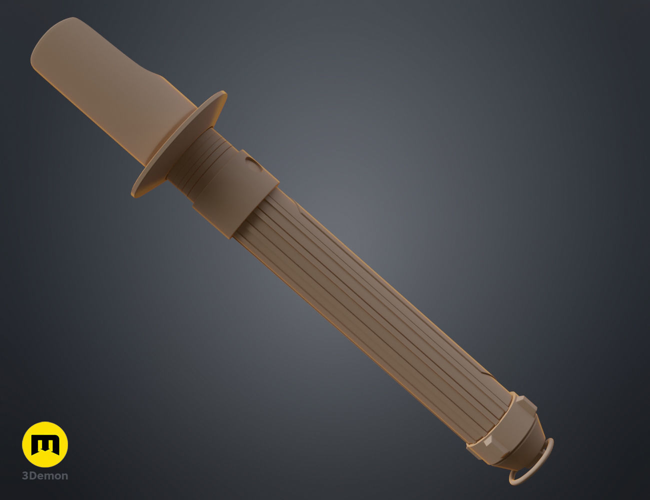 Kanan Jarrus lightsaber 3D print model_11