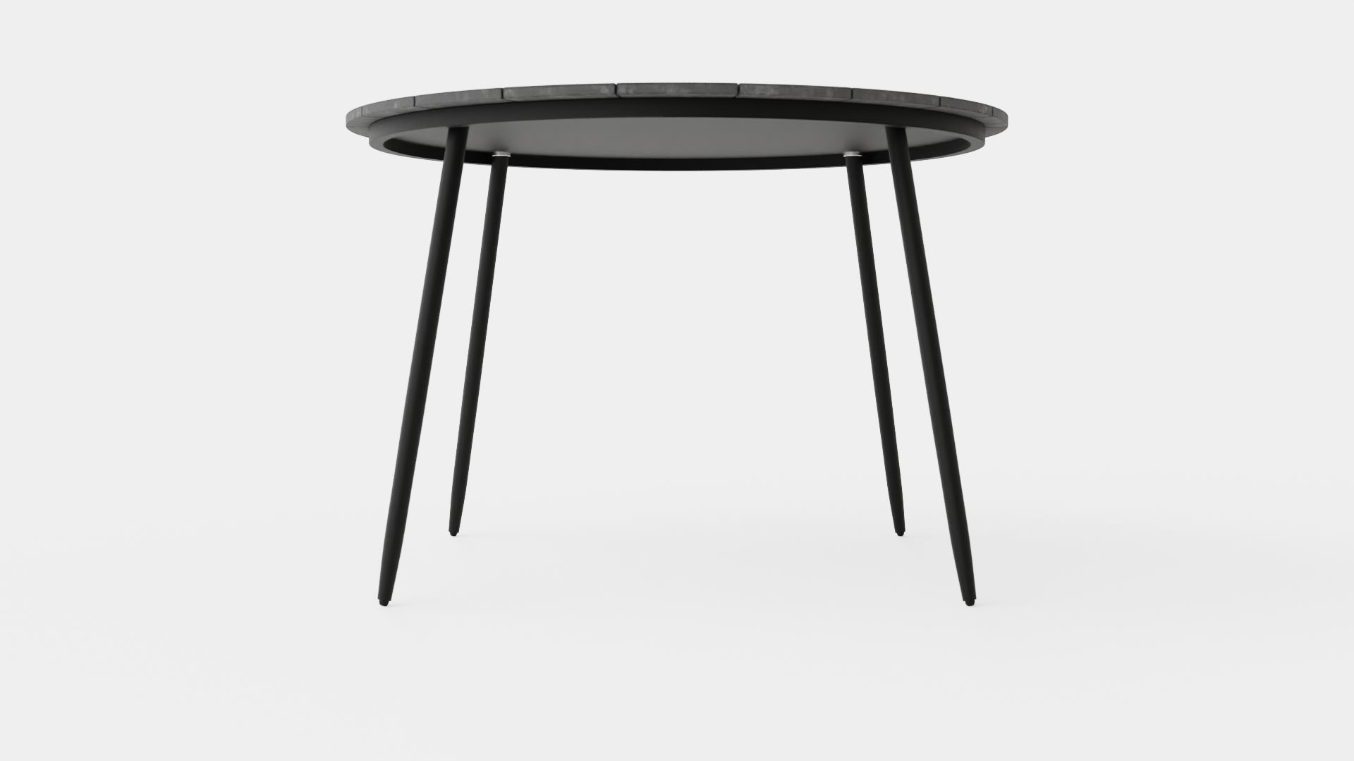Padova Table Low-poly 3D model_1