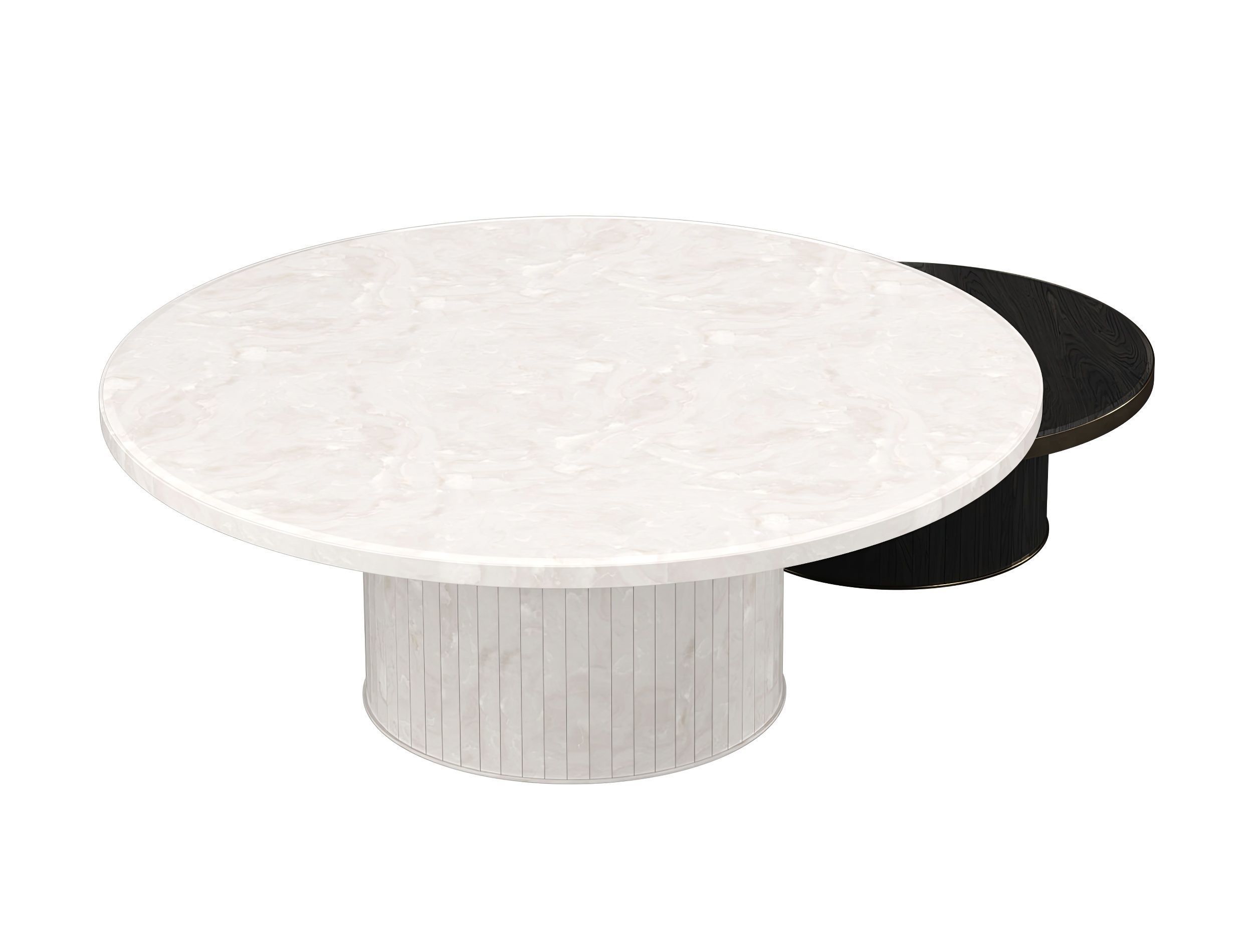 Oliva Round Dining and Coffee Table DC12  3D model_5