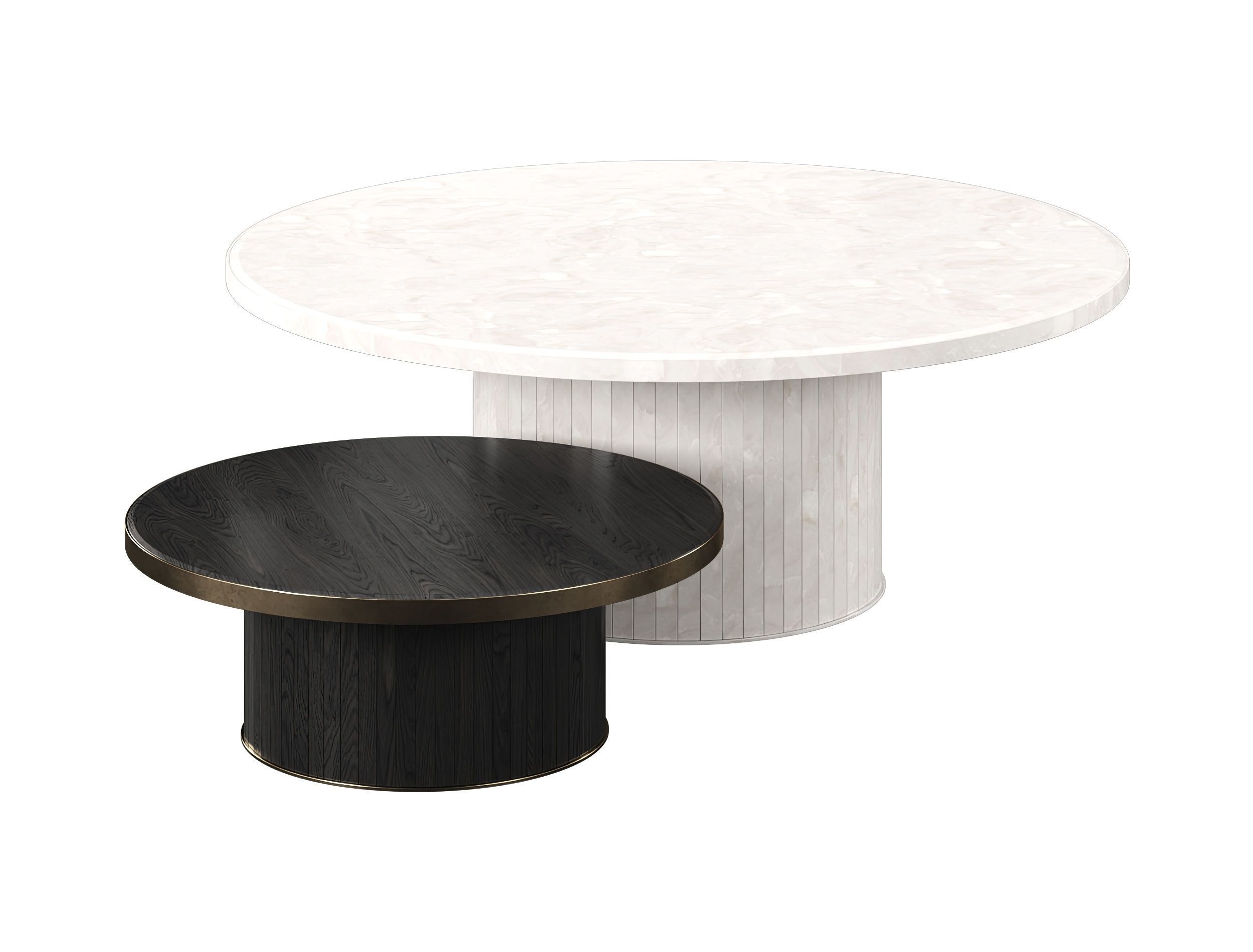 Oliva Round Dining and Coffee Table DC12  3D model_4