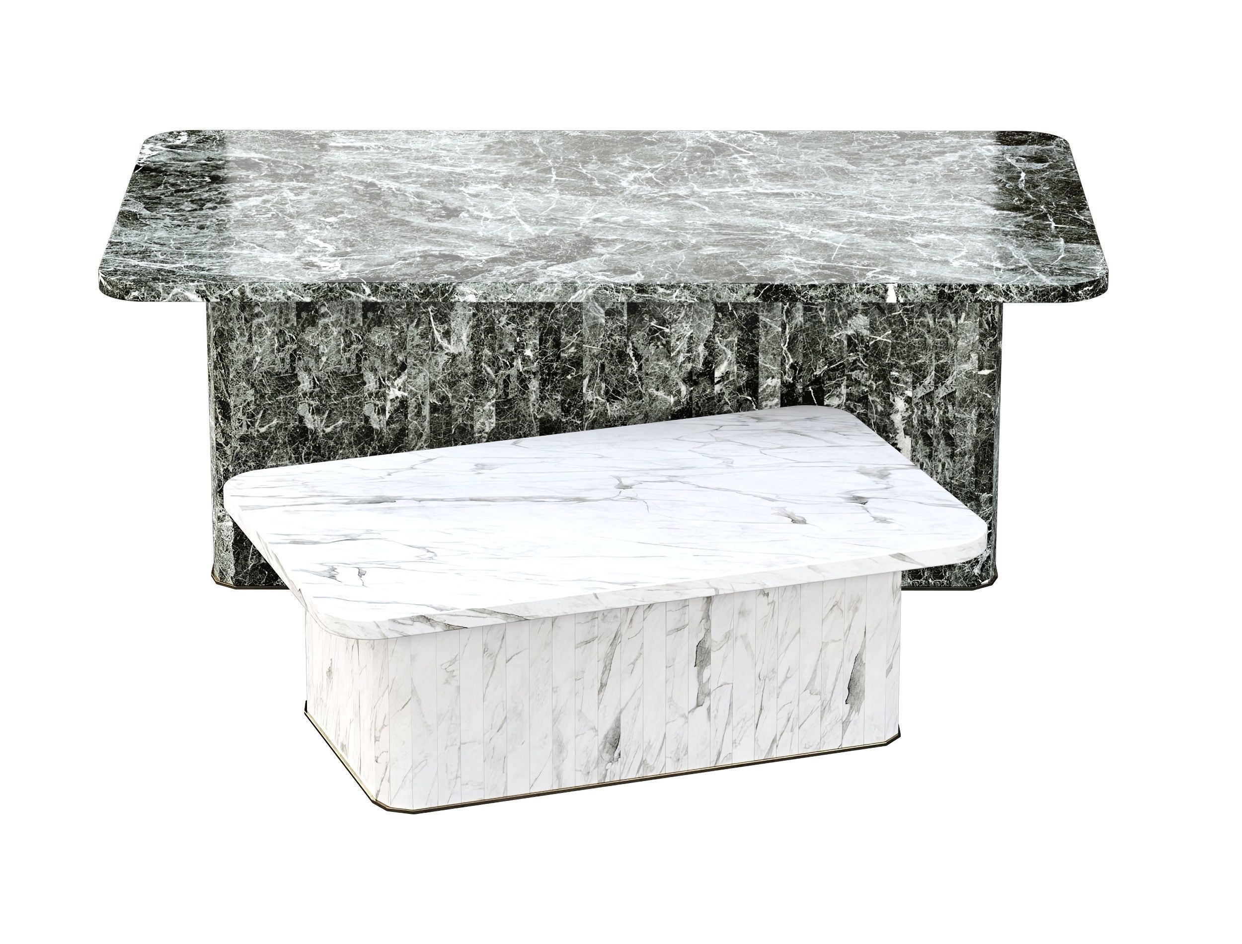 Oliva Rectangle Dining and Coffee Table RD13  3D model_1